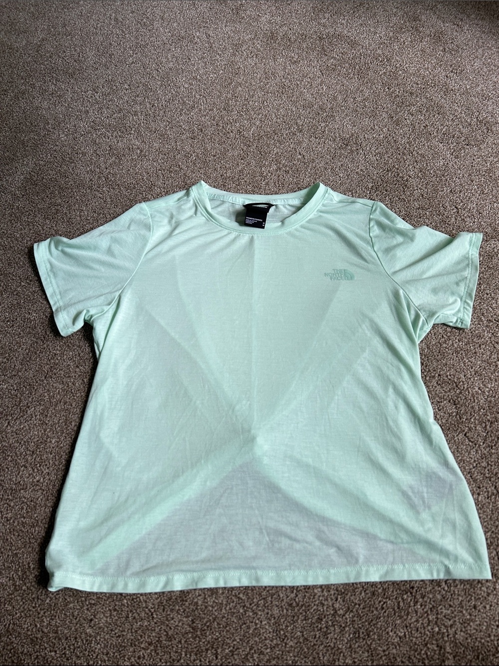 The North Face Light Mint Green Crewneck Tee